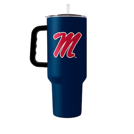 Logo Brands Ole Miss 40oz Flipside Powder Coat Tumbler 176-S40PT-34